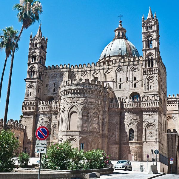Palermo Cathedral on the island of Sicily by Silva Wischeropp
