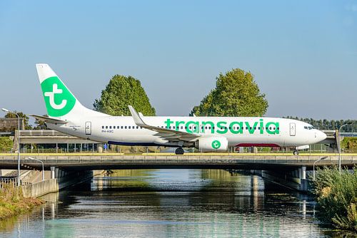 Transavia Boeing 737-800 Passagierflugzeug.