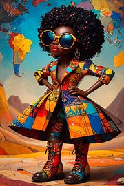 Femme du monde... sur Ans Bastiaanssen