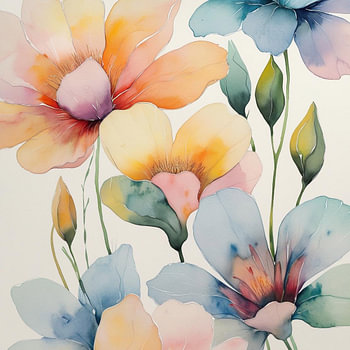 Schönheit in Pastell