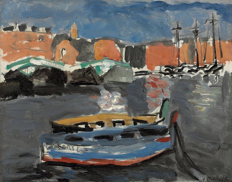 Henri Matisse - Marseille harbour by Peter Balan