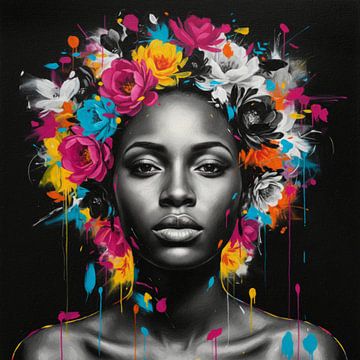 Urban Floral Portrait