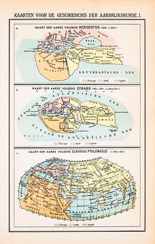 Kaarten voor de geschiedenis der aardrijkskunde