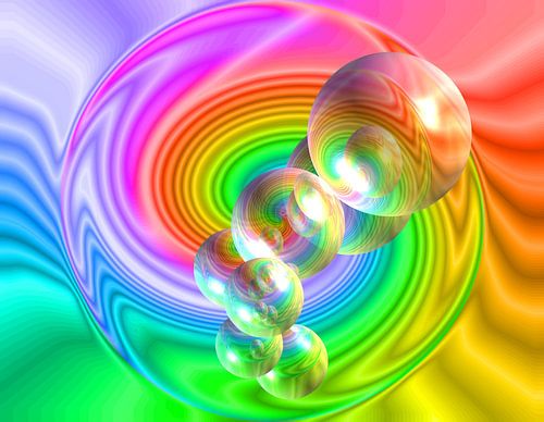 Farben des Regenbogens