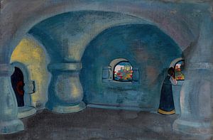 Nicholas Roerich - Sadko's kamer (1920)