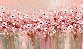 Pastel Flower Field