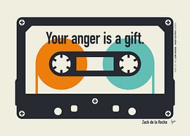 No. 9 Your anger is a gift Zack de la Rocha by Chungkong Art