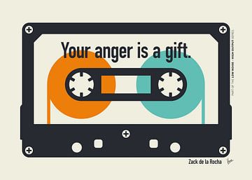 No. 9 Your anger is a gift Zack de la Rocha by Chungkong Art