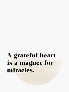 Grateful Heart | Schwarz