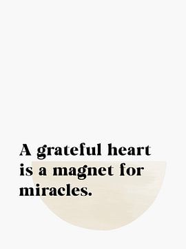 Grateful Heart | Black by Bohomadic Studio