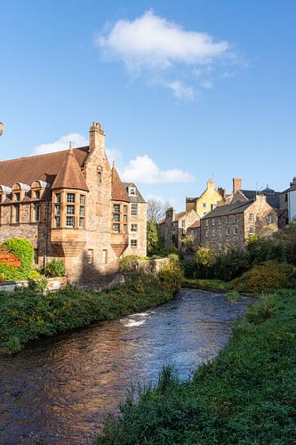 Dean Village in Edinburgh, Scotland