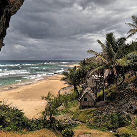 Tropische Stormsfeer op Île Sainte‑Marie Madagaskar van JacArt Prints