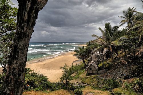 Tropische Stormsfeer op Île Sainte‑Marie Madagaskar