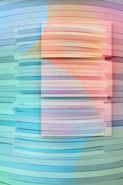 Pastel Abstract by Jacky