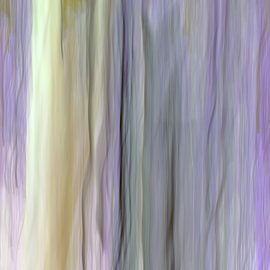 Résumé vertical avec rubans pastel sur Ronald Smits