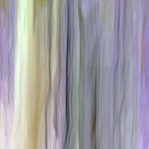 Résumé vertical avec rubans pastel