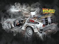 1985 DeLorean DMC 12 Back to the Future