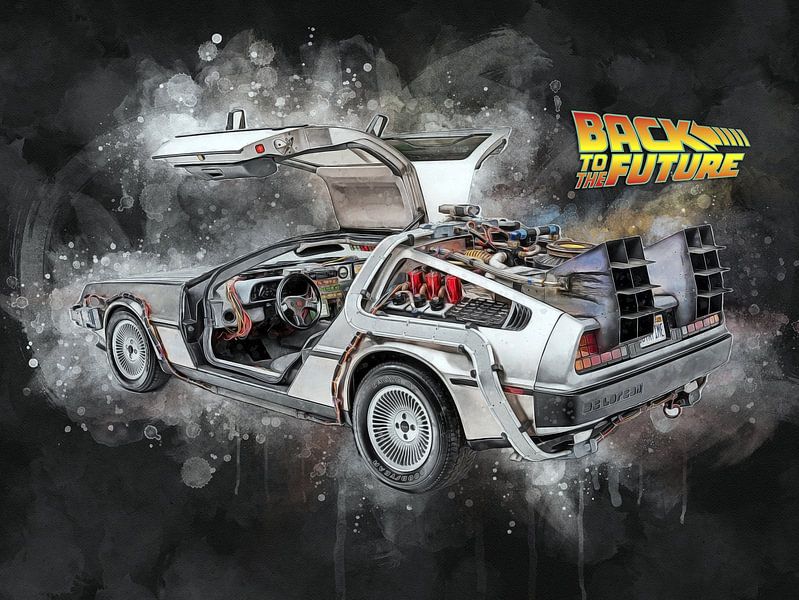 1985 DeLorean DMC 12 Back to the Future by Pictura Designs