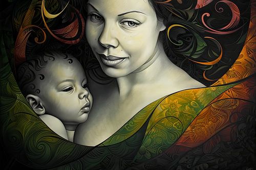 zwangerschap en geboorte fictief