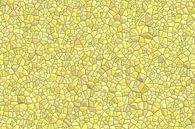 Stein Muster gelb von Marion Tenbergen Miniaturansicht