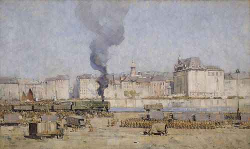 Arthur Streeton, Boulogne - 1918