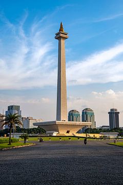 Nationaal monument in Jakarta. van Floyd Angenent