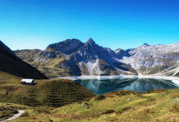 Lunersee Brandnertal Vorarlberg Montafon #1 van Karin vd Waal