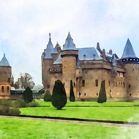 Château de Haar, Haarzuilens, Utrecht. sur Danny de Klerk