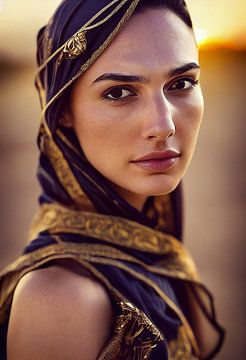 Arabic beauty van Peter Nackaerts