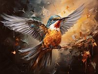 Vogel Olieverfschilderij