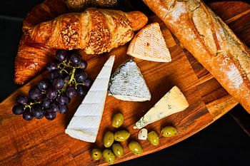 Still life cheese board