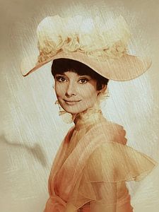 Audrey Hepburn von Gisela- Art for You
