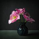 La tulipe rose, à la manière des anciens maîtres par Joske Kempink Aperçu