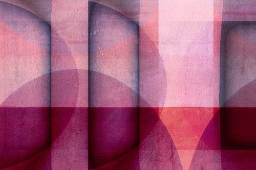 Scandinavië Abstractie Rood