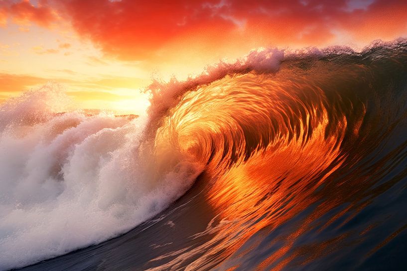 Oceanic - Glutschleife von Philippe HUGONNARD