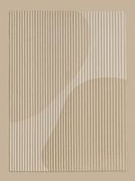 Art abstrait minimal dans différentes structures -3