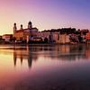 Coucher de soleil panoramique de Passau sur Frank Herrmann