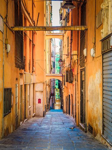 Genoa City in Italy
