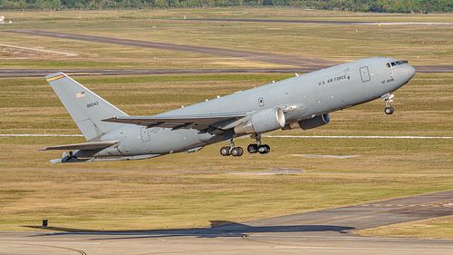 U.S. Air Force Boeing KC-46 Pegasus demo team.