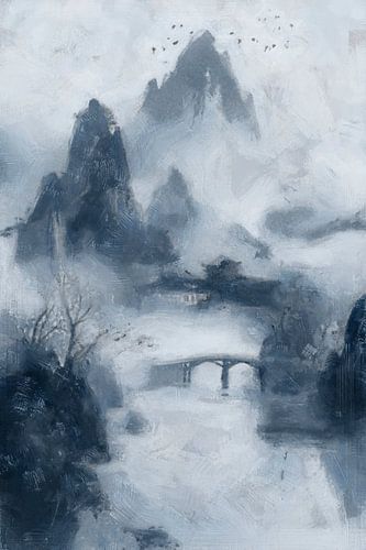 De Brug naar Sereniteit | Blauw