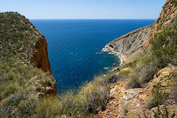 Sierra Helada, cliffs and the Mediterranean Sea by Adriana Mueller