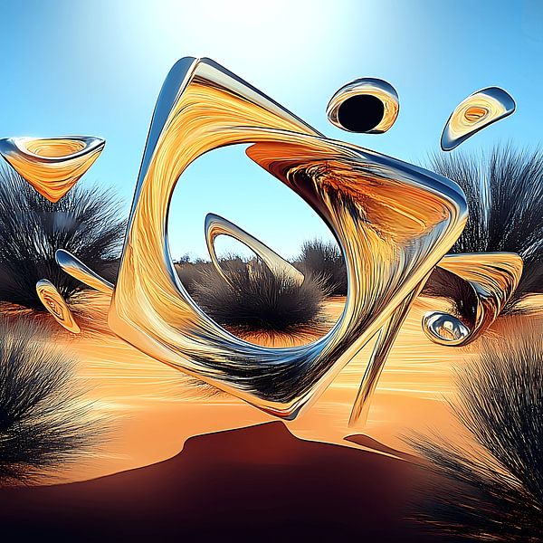 Wüstenechos des chromatischen Tores von Vythryd Arts