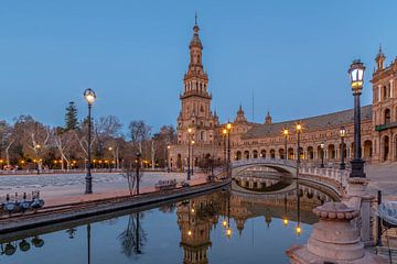 Plaza de Espana Sevilla sur Rene Ladenius Digital Art