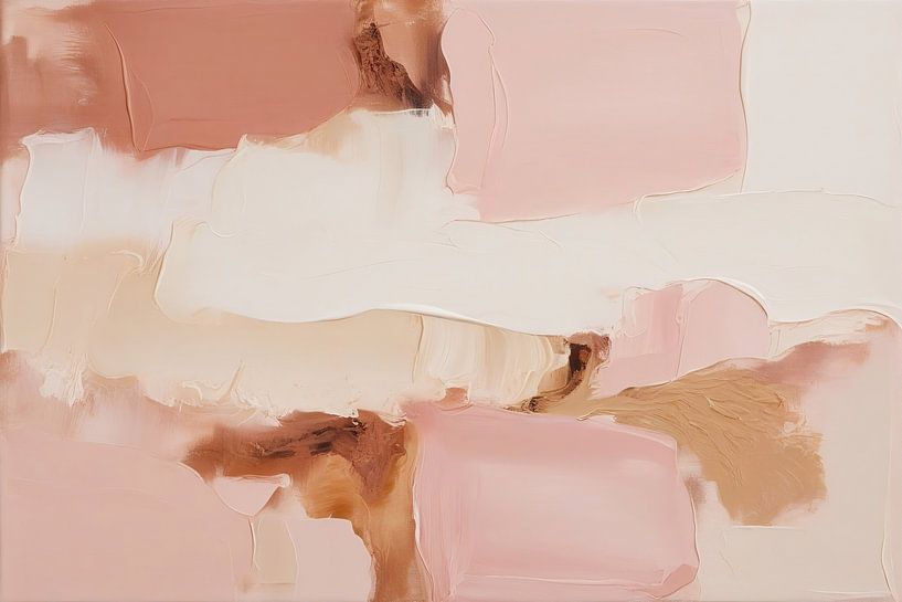Abstract soft colour combinations by Imperial Art House
