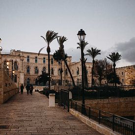 Vor den Toren der Altstadt von Jerusalem von Lauri Miriam van Bodegraven