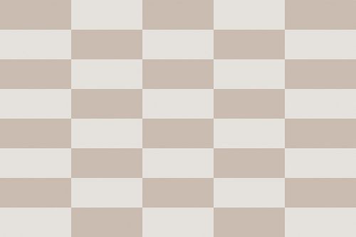 Dambordpatroon. Moderne abstracte minimalistische geometrische vormen in beige en wit 21