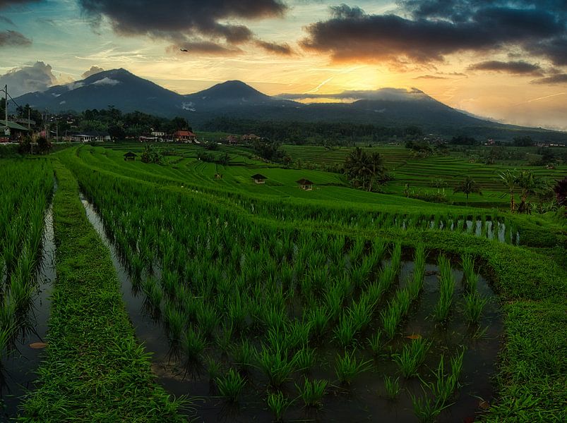 Vulkanen in Bali (Indonesie) van Ardi Mulder