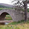 Oude stenen brug in Schotland van Joke Absen