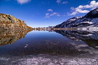 Bergmeertje op de Nufenenpass - Ticino / Wallis - Zwitserland van Felina Photography thumbnail