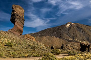 Roque Cinchad en vulkaan de Teide, Tenerife